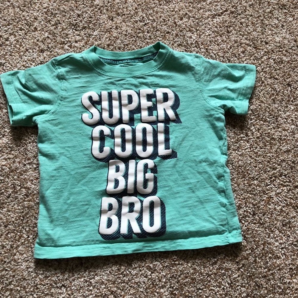 Boys 2T big bro t-shirt from Carter’s